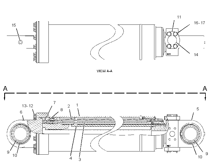 CYLINDER GP-EJECTOR 2366260 CAT