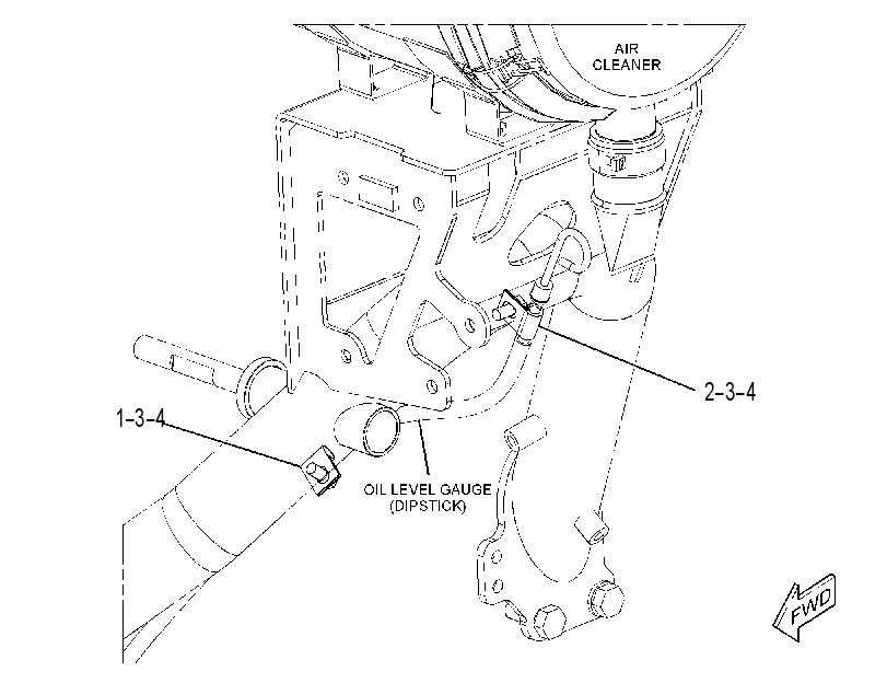 MOUNTING GP-OIL LEVEL GAUGE 3915107 CAT