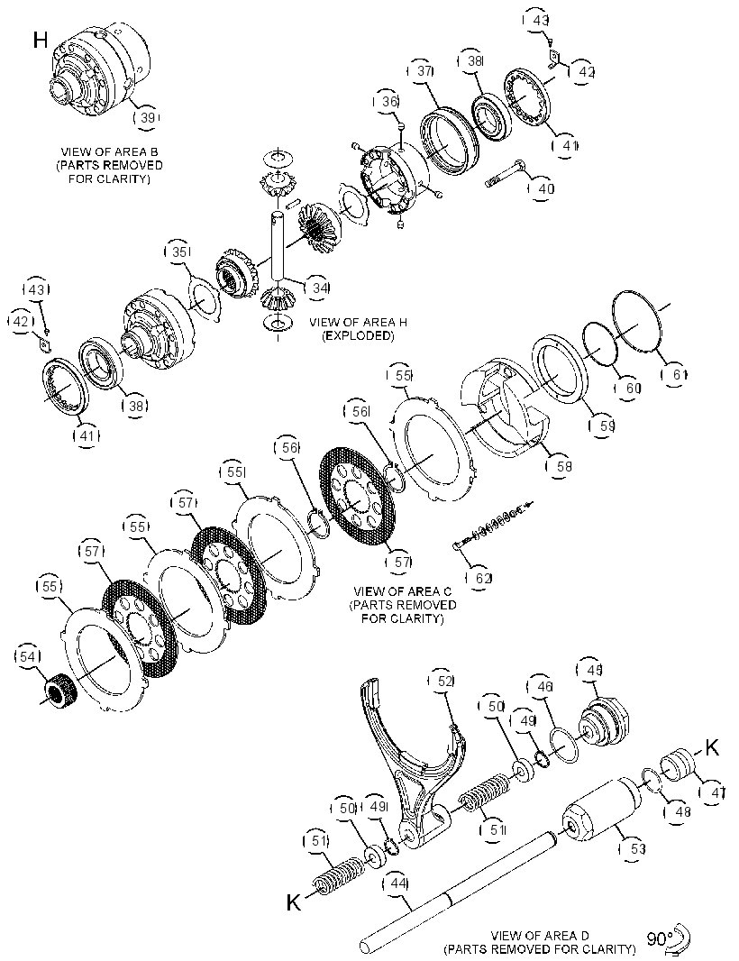 AXLE GP-FIXED 4354369 CAT