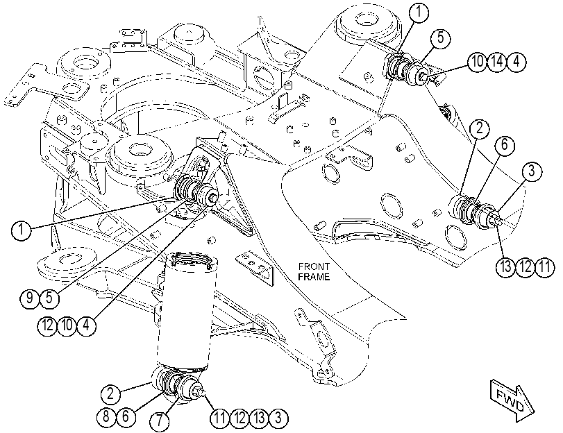 PIN GP-CYLINDER 3642260 CAT