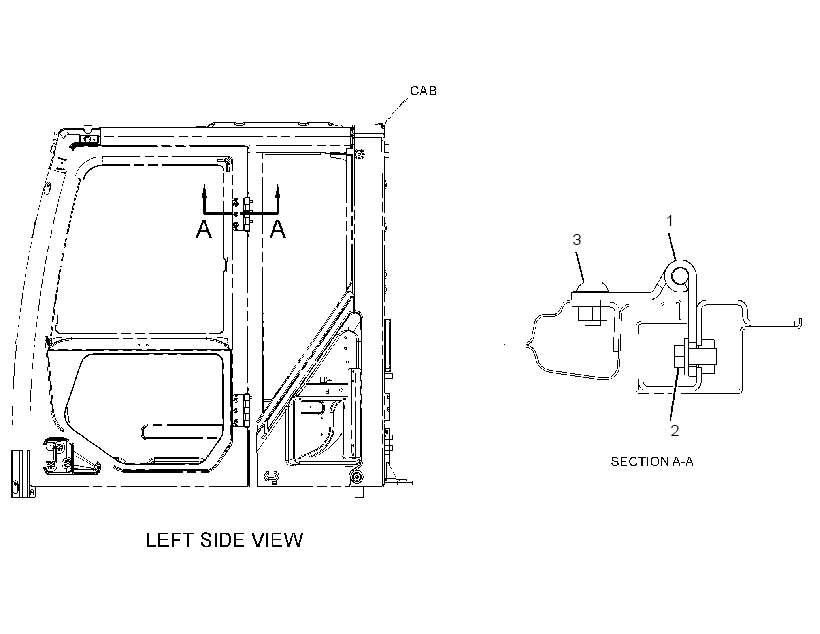 HINGE GP-DOOR 4314743 CAT