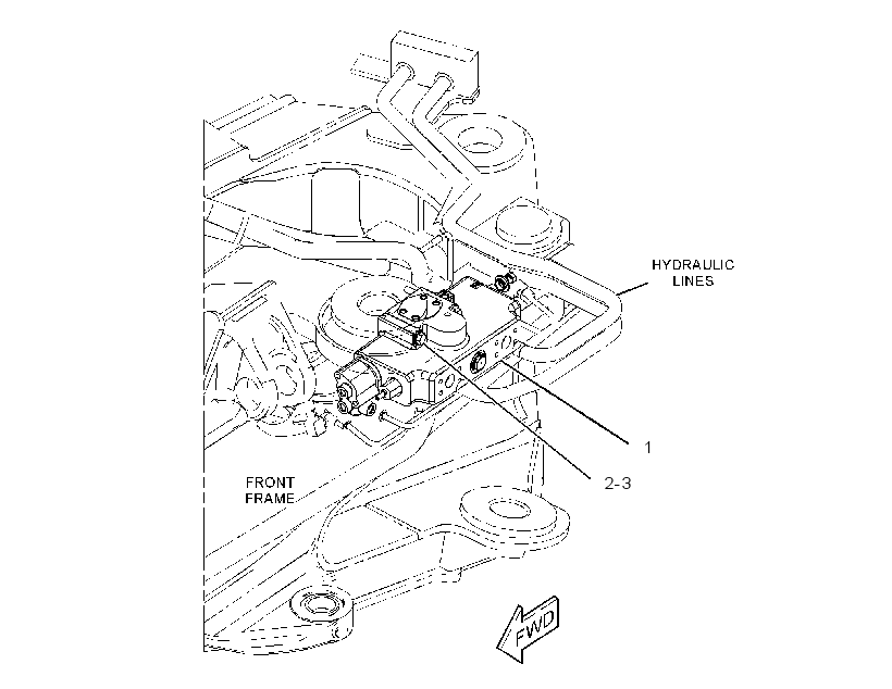 VALVE & MTG GP-HOIST CONTROL 3642914 CAT