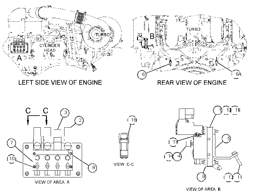 PROTECTION GP-ENGINE 3999634 CAT