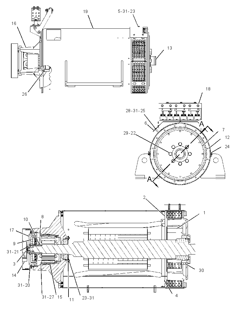 Генератор 3678045 CAT