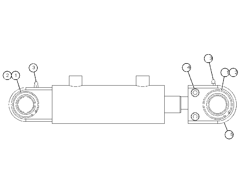 CYLINDER GP-SIDECUTTER 3831409 CAT