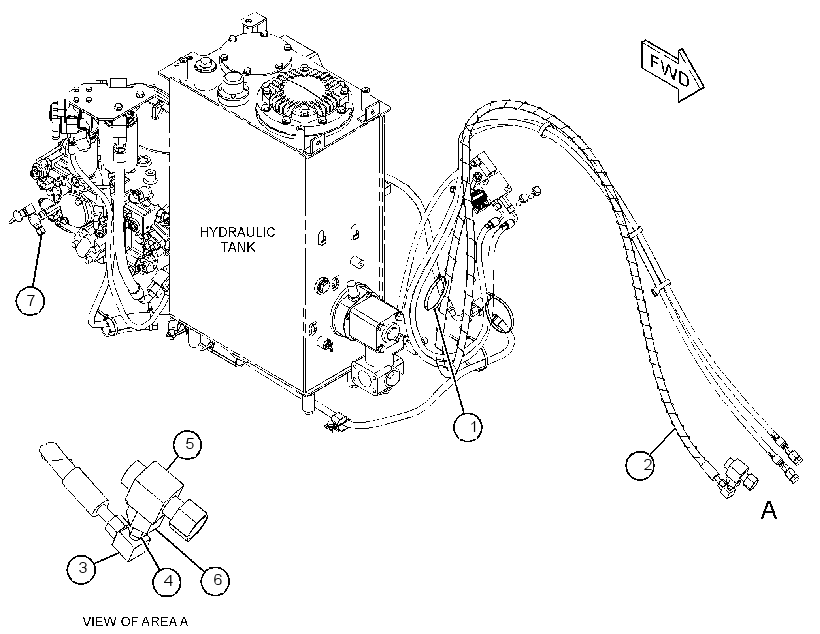 KIT-HYDRAULIC LINES 3457979 CAT