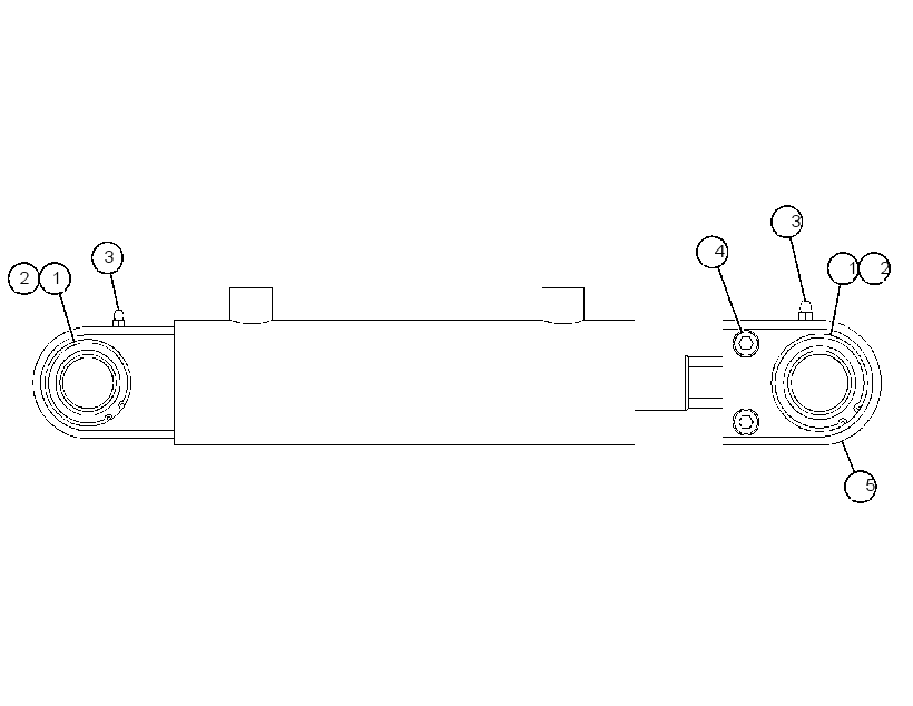 CYLINDER GP-SIDECUTTER 3892617 CAT