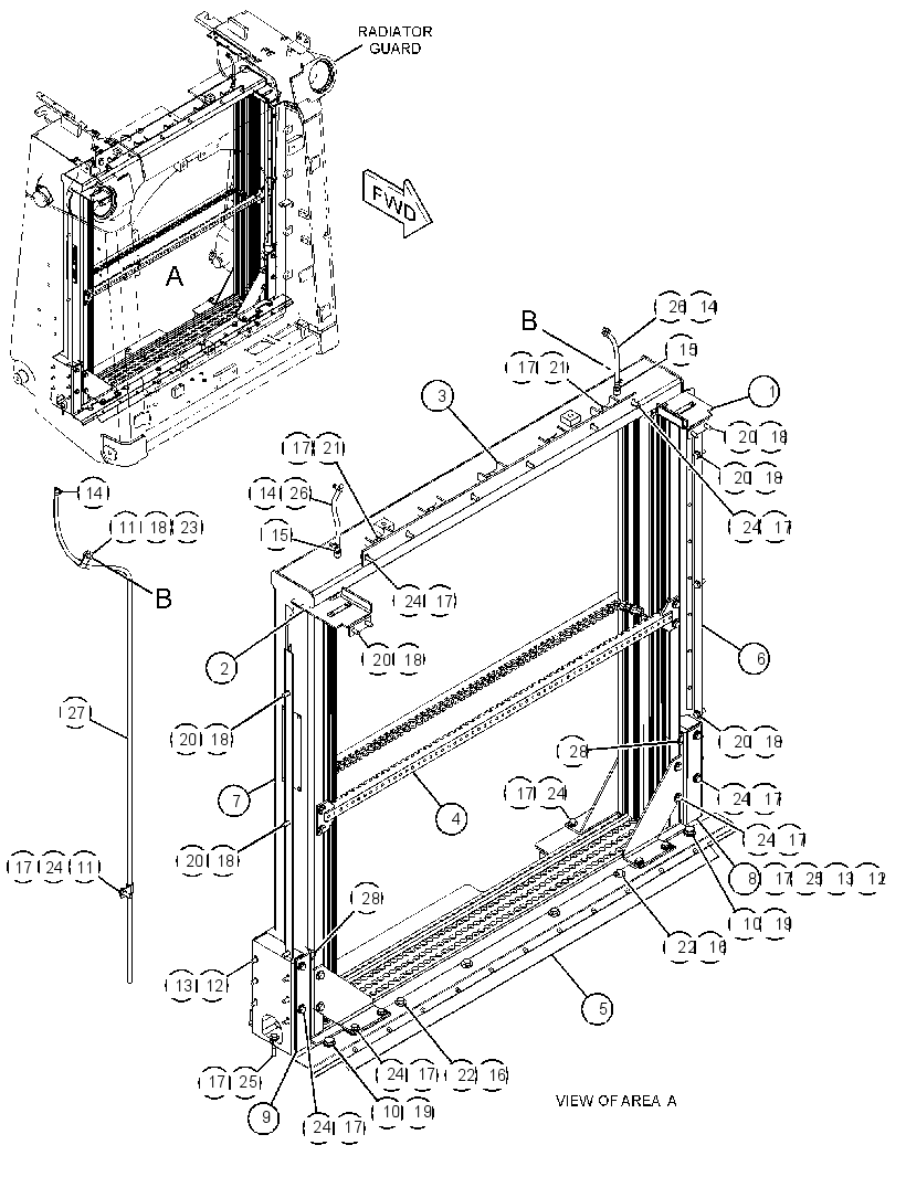 RADIATOR AR 3750788 CAT