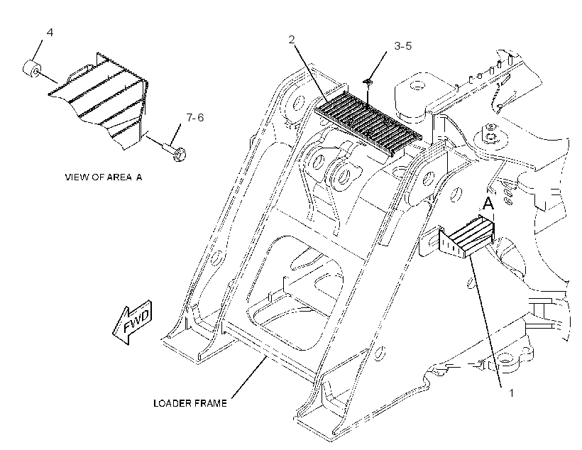 PLATFORM GP-SERVICE 3599956 CAT