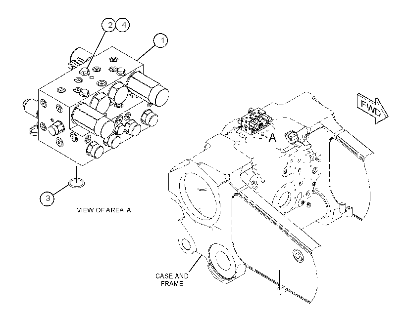 VALVE & MTG GP-STEER & BRAKE 3596489 CAT