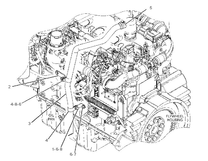 Система отвода газов 3962092 CAT