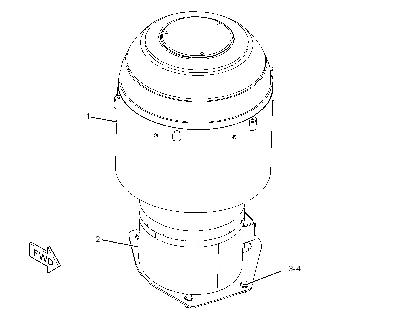 PRECLEANER AR 3903189 CAT
