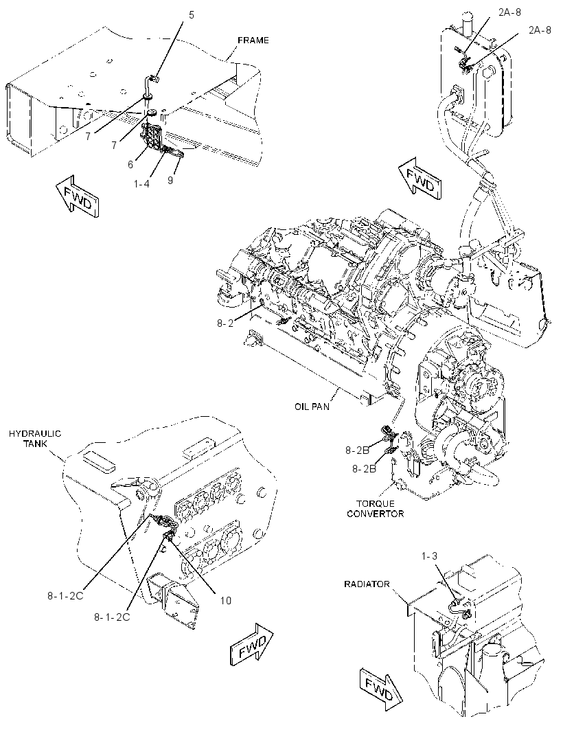 WIRING GP-LUBRICATION 3107627 CAT