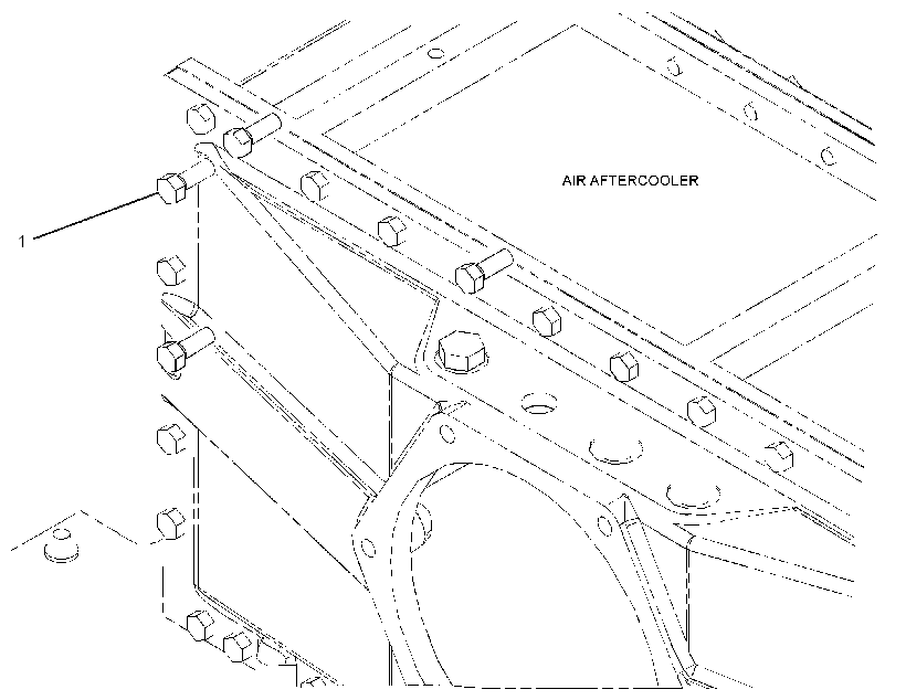 FASTENER GP-AFTERCOOLER 4516270 CAT
