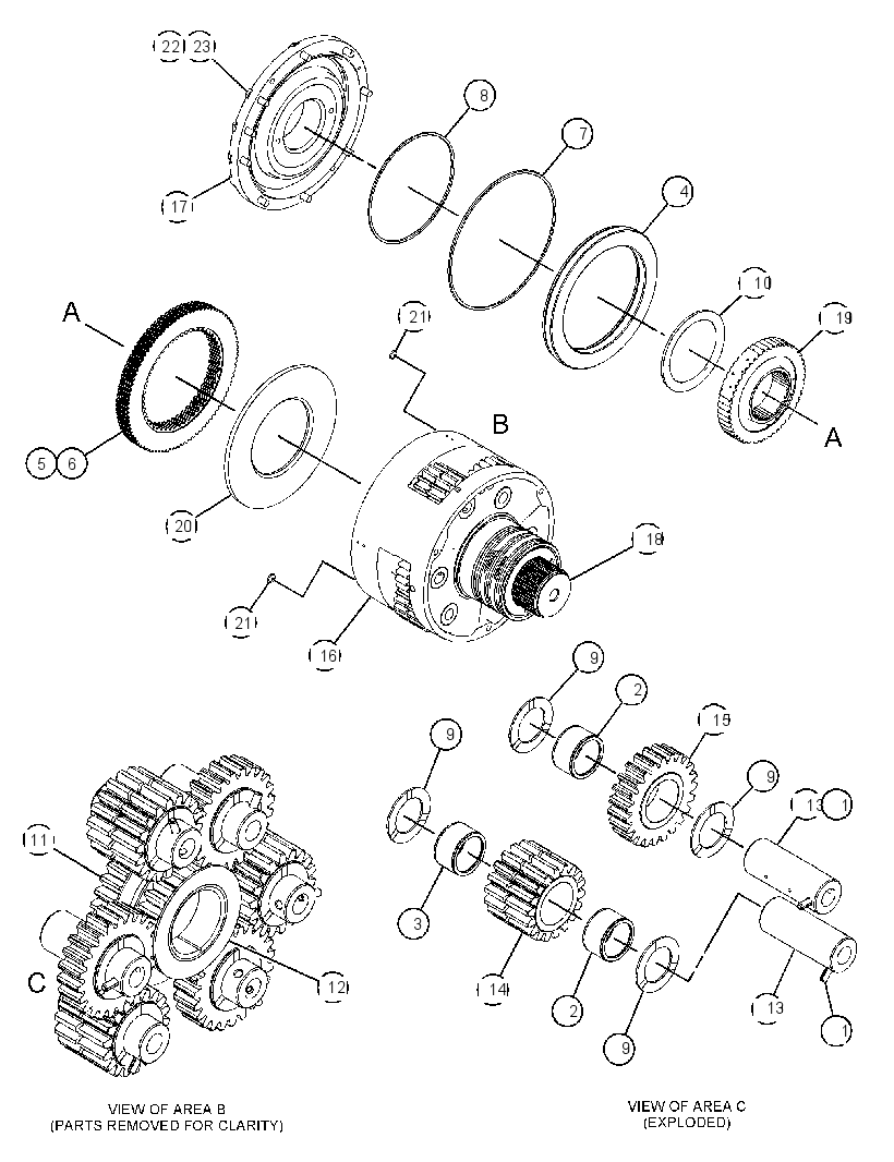 PLANETARY GP-TRANSFER GEAR 3382605 CAT