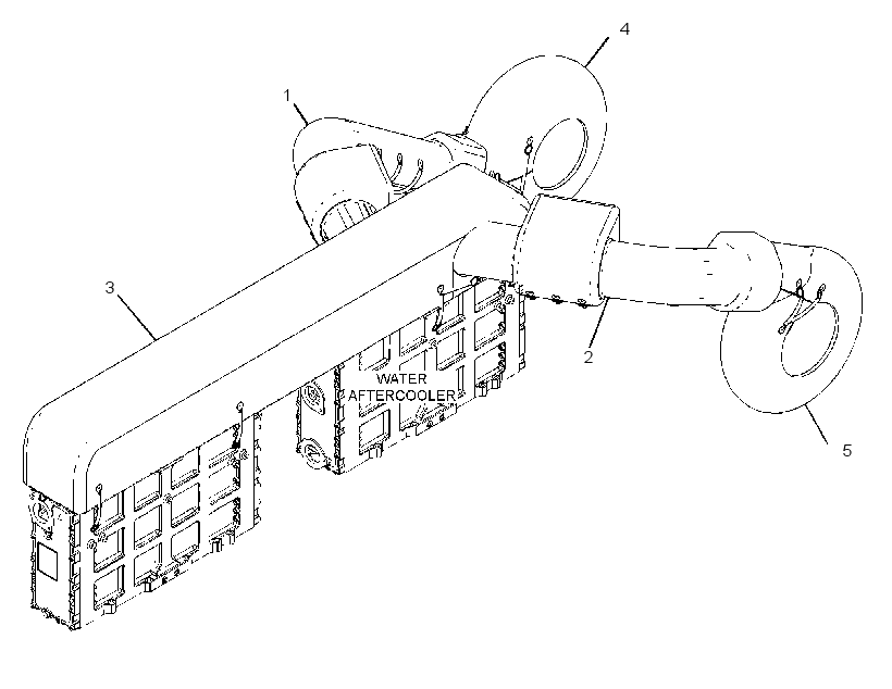 SHIELD GP-AFTERCOOLER 3808592 CAT