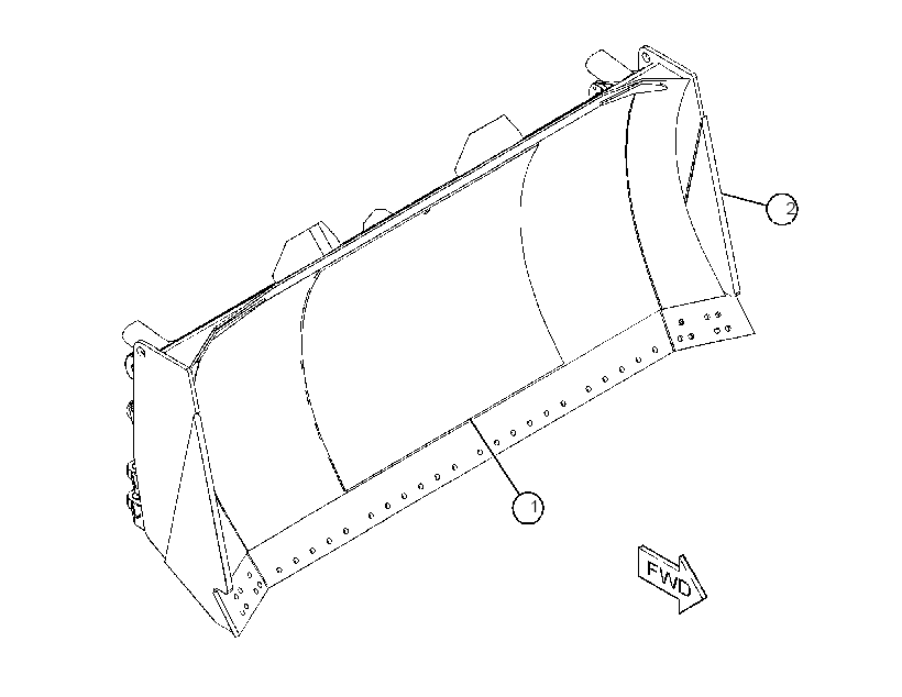 BLADE AS-SEMI-UNIVERSAL 4220249 CAT