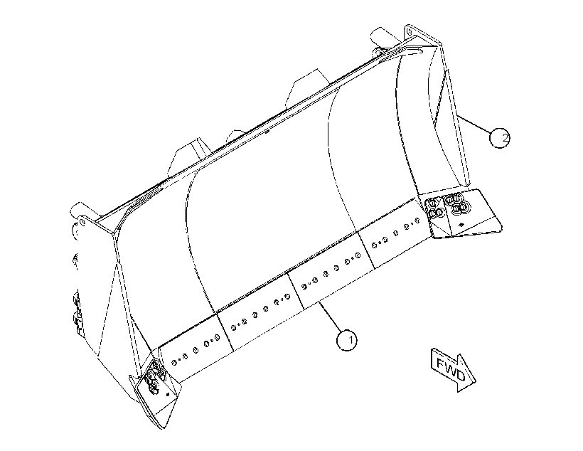 BLADE & EDGE GP-SEMI-UNIVERSAL 4220250 CAT