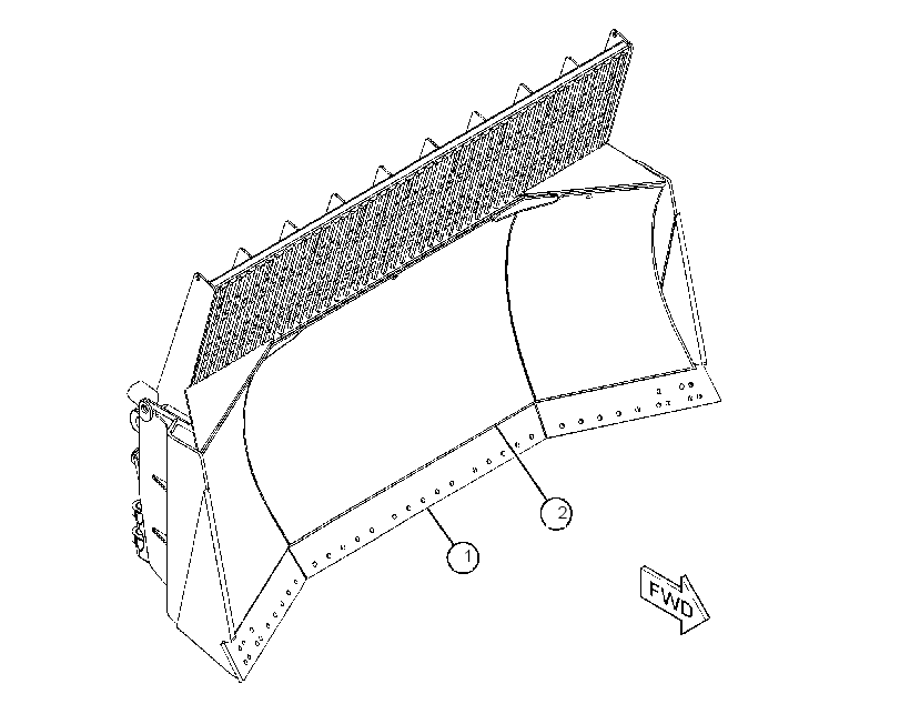 BLADE AS-UNIVERSAL 4220247 CAT