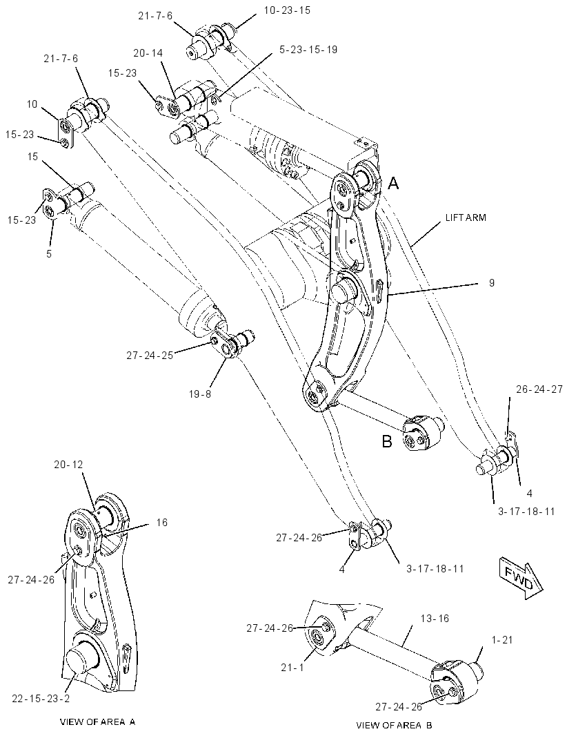 LEVER GP-TILT 3665763 CAT