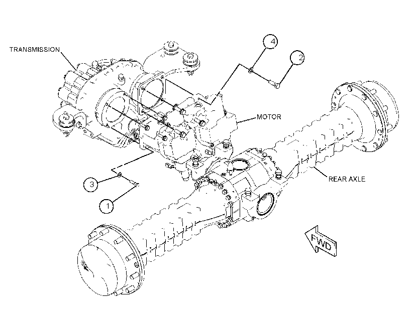 MOUNTING GP-MOTOR 4193489 CAT