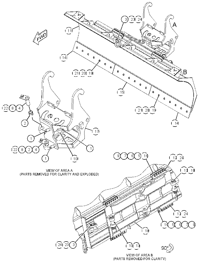 BLADE GP-SNOW 4251176 CAT