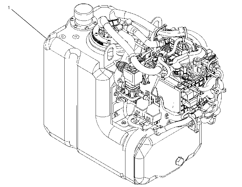 Модуль AdBlue (компоновка) 3892669 CAT