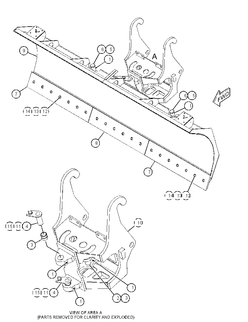 BLADE GP-SNOW 4352770 CAT