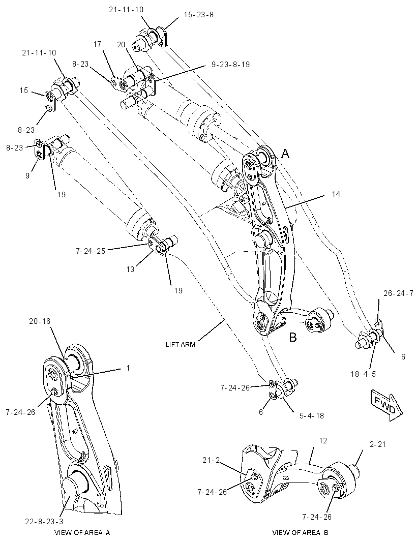LEVER GP-TILT 3665753 CAT