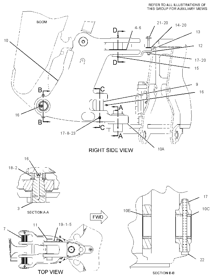 FRAME GP-SWING 2096860 CAT