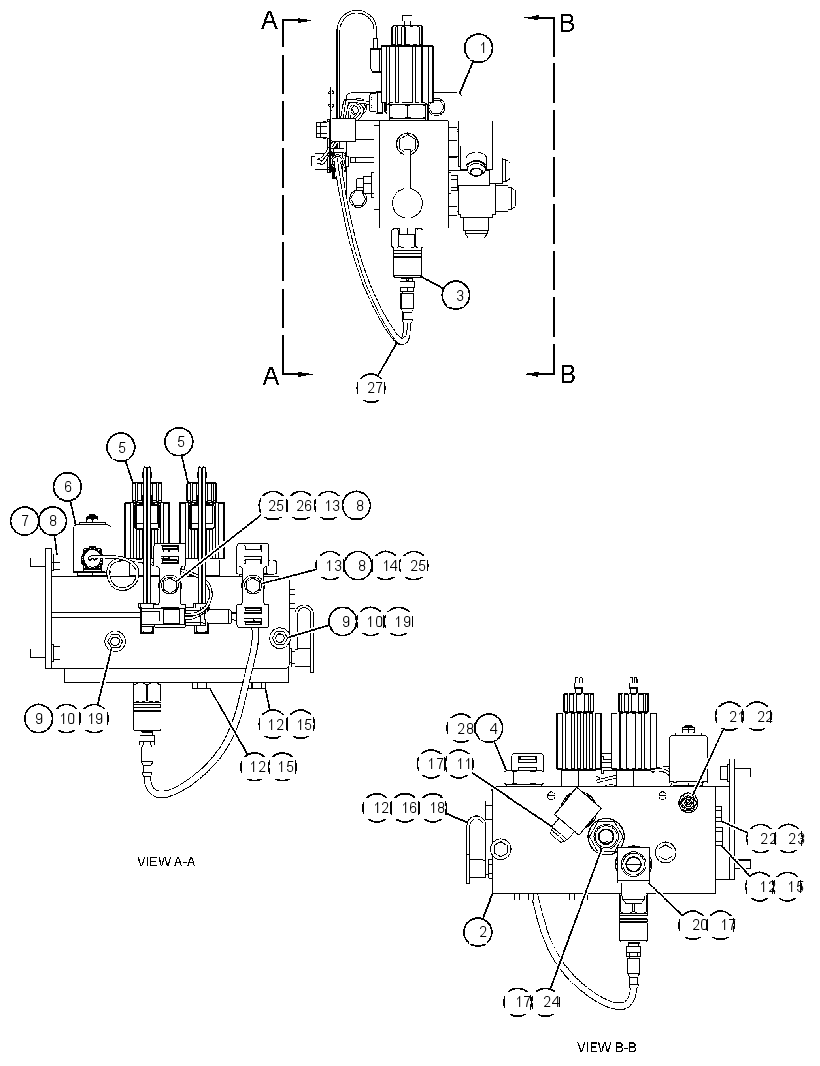 VALVE & MTG GP-BRAKE CONTROL 2697915 CAT