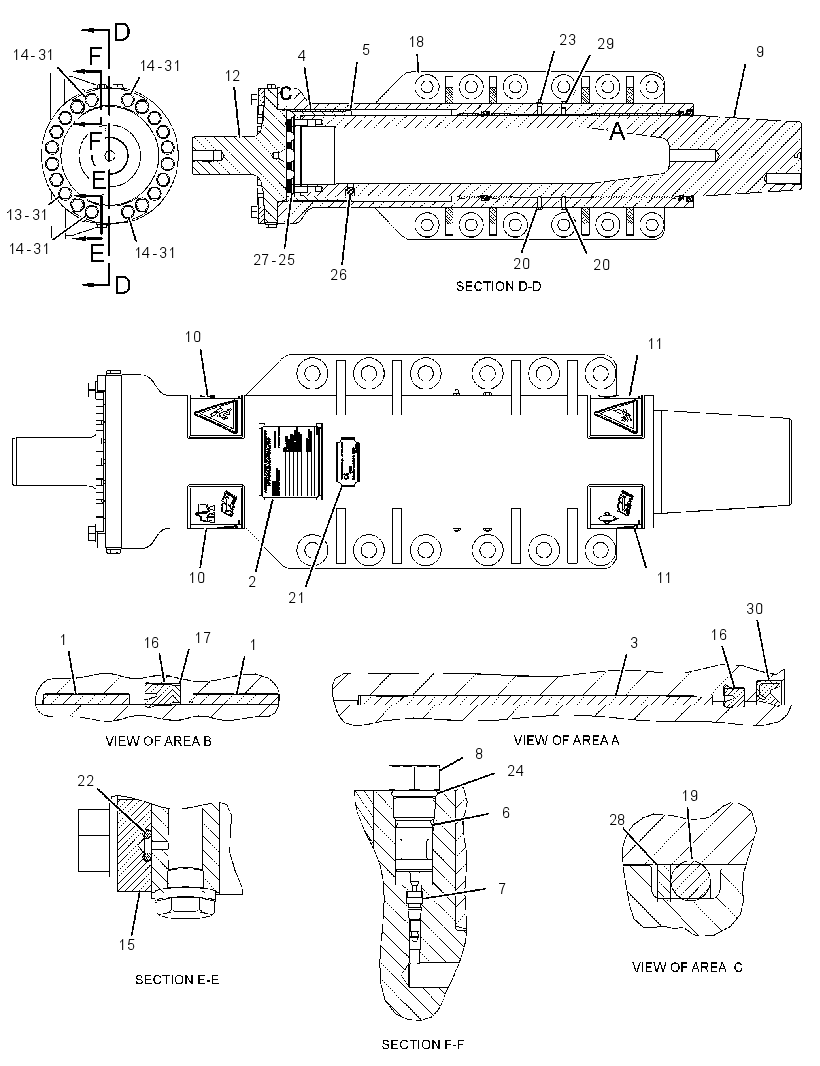 Подвеска передняя 4415252 CAT
