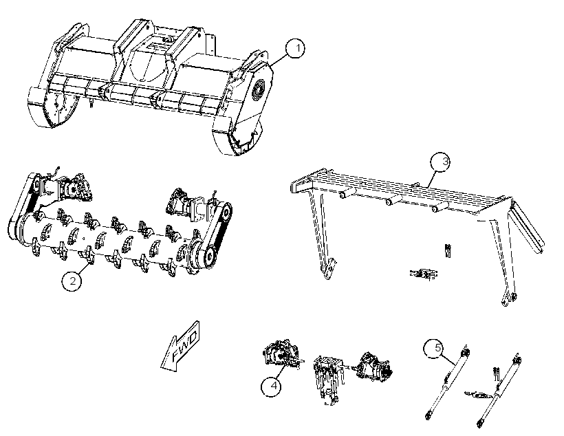 HEAD GP-MULCHING 3875415 CAT