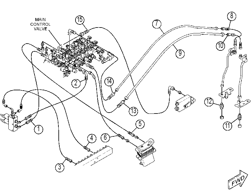 LINES GP-CONTROL 4469813 CAT