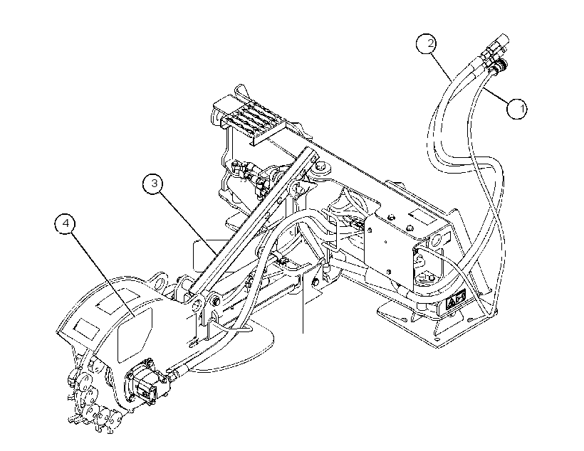 STUMP GRINDER AR 4240461 CAT