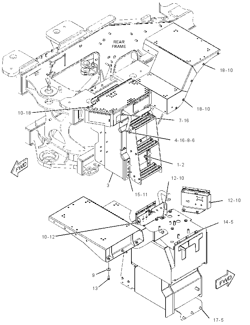LADDER & WALKWAY GP 3992544 CAT
