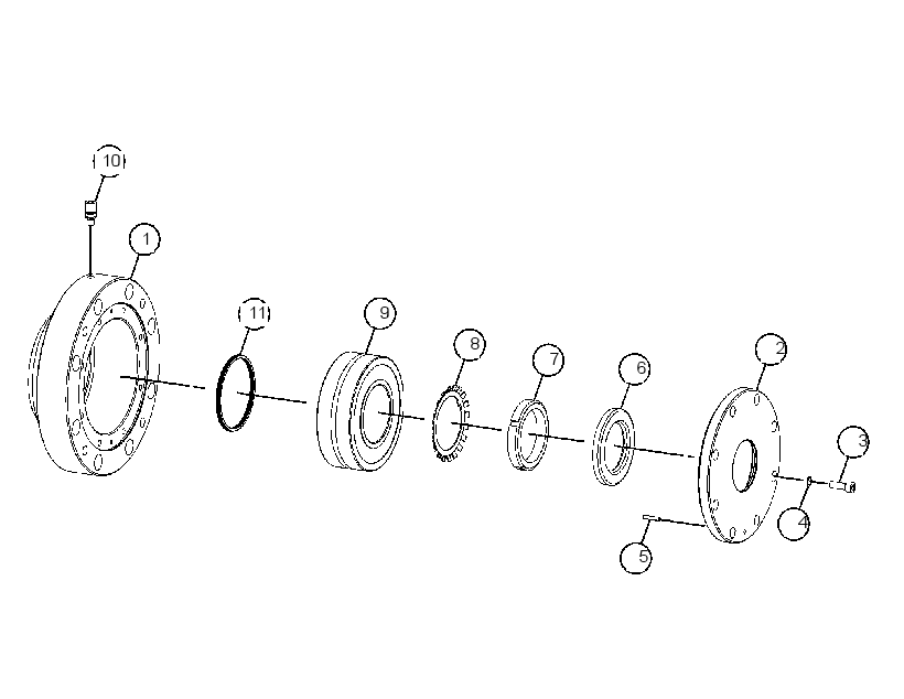 BEARING & HOUSING GP 3991718 CAT