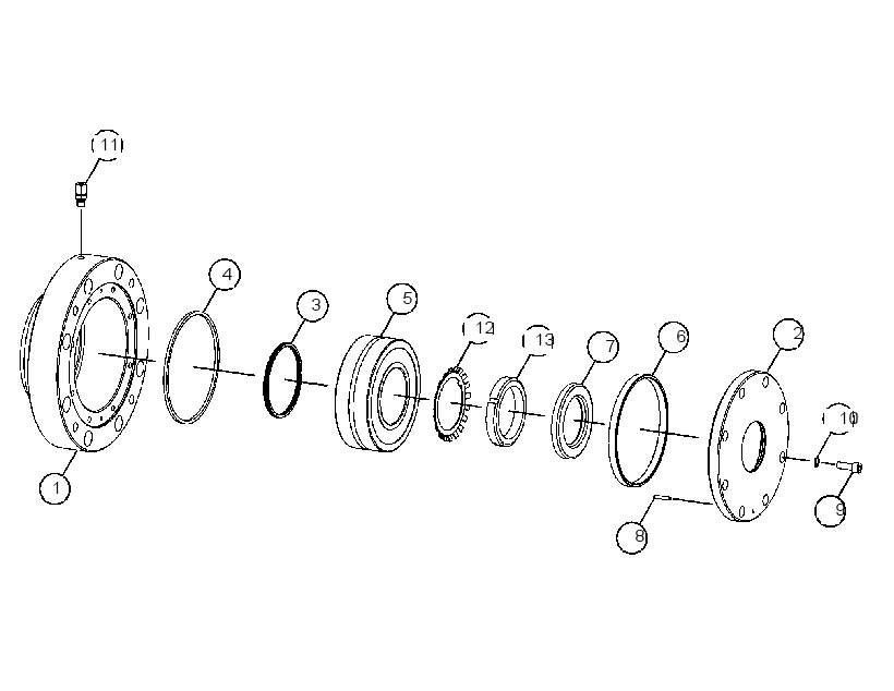 BEARING & HOUSING GP 3991717 CAT
