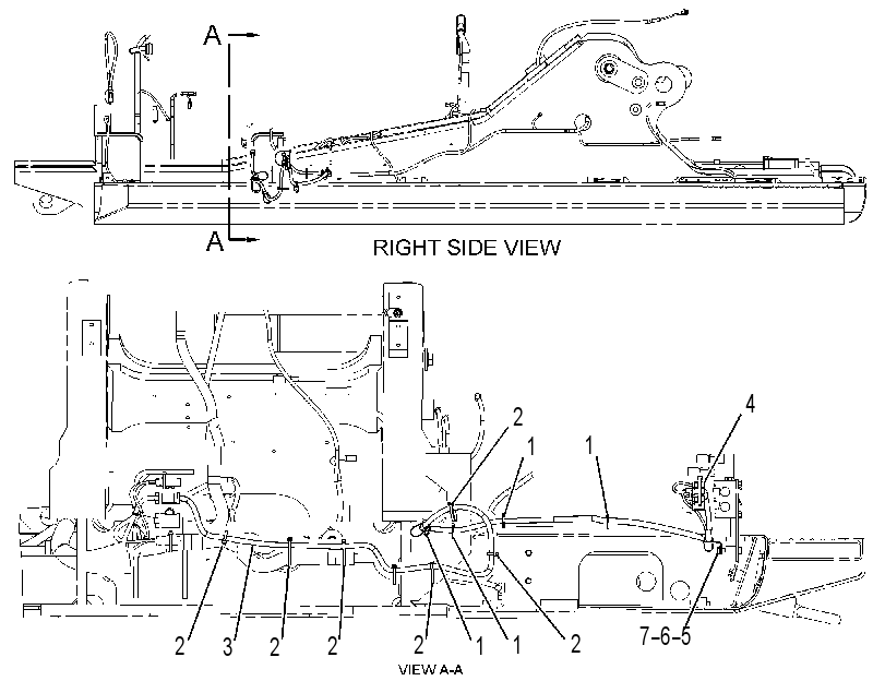 WIRING GP-AUXILIARY CONTROL 3830647 CAT