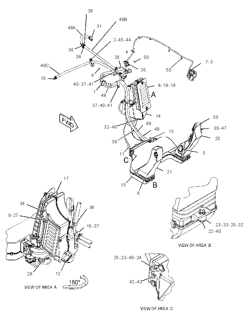 KIT-CAB HEATER & MOUNTING 4223326 CAT