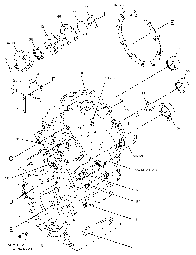 CASE & PARTS GP-TRANSMISSION 2822970 CAT