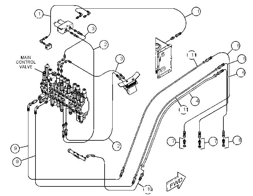 LINES GP-CONTROL 4482201 CAT