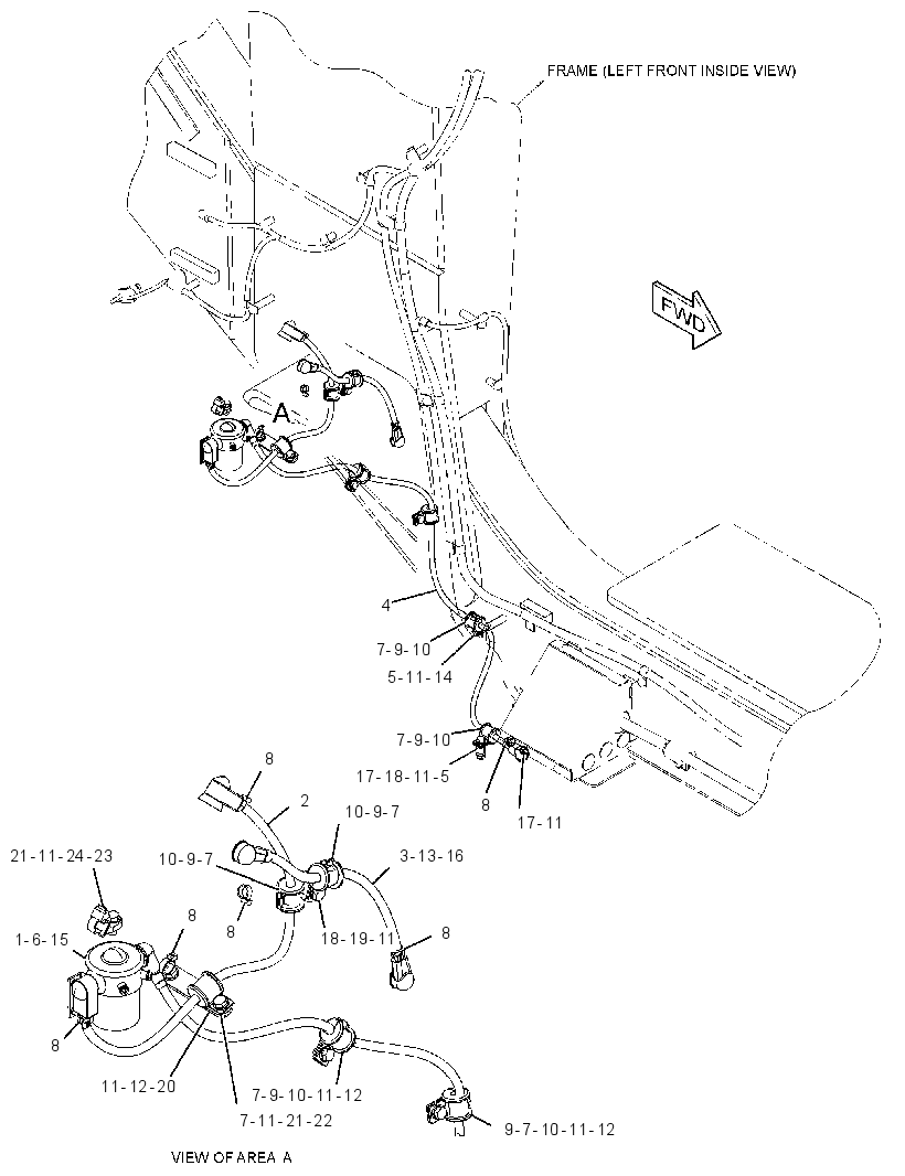 WIRING GP-LUBRICATION 2920520 CAT