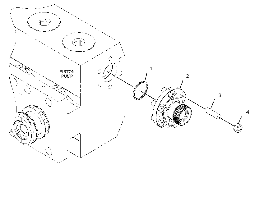 FLANGE & MOUNTING GP 4506593 CAT