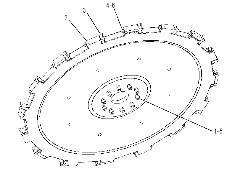 SAW GP-DISC 3510511 CAT