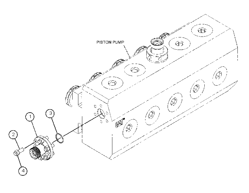 FLANGE & MOUNTING GP 4506588 CAT