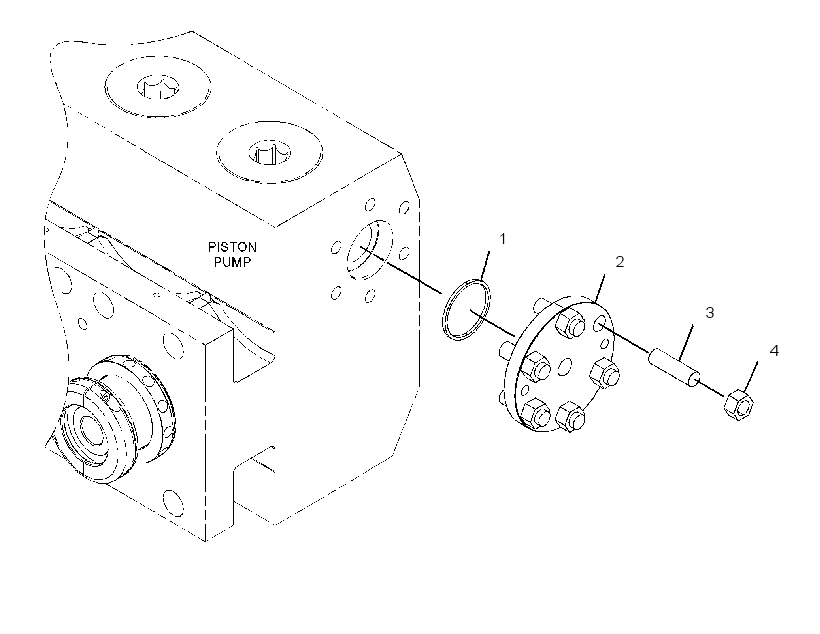 FLANGE & MOUNTING GP 4350175 CAT