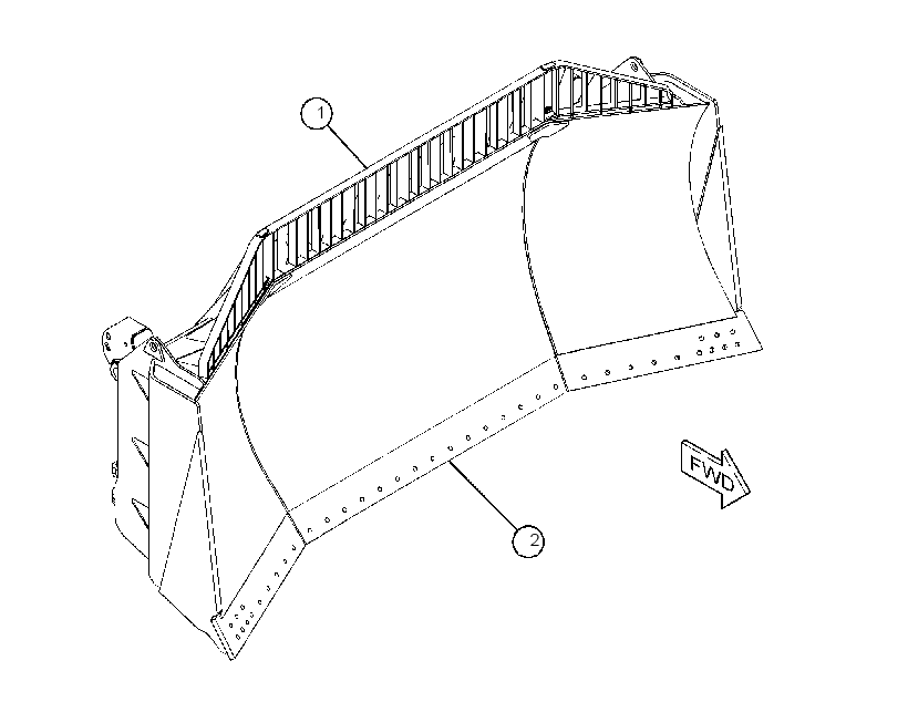 BLADE AS-UNIVERSAL 3892108 CAT