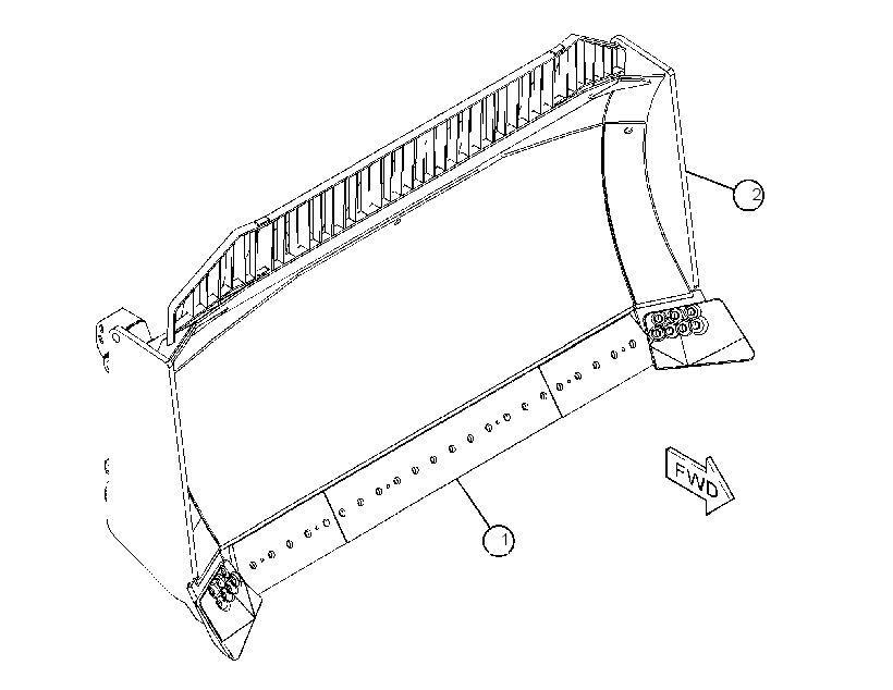 BLADE & EDGE GP-SEMI-UNIVERSAL 3892110 CAT