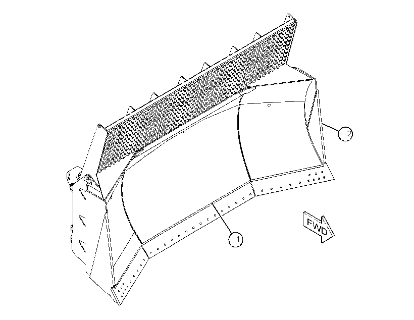 BLADE AS-UNIVERSAL 3892113 CAT